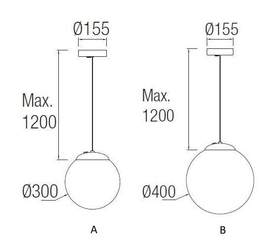 LEDS C4 Ciscne Pendant suspension pour l'extérieur