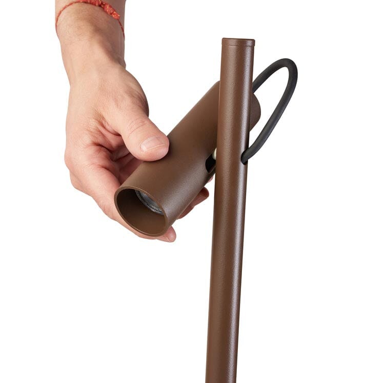 LEDS C4 Juncus borne lampe d'extérieur réglable en hauteur, à planter