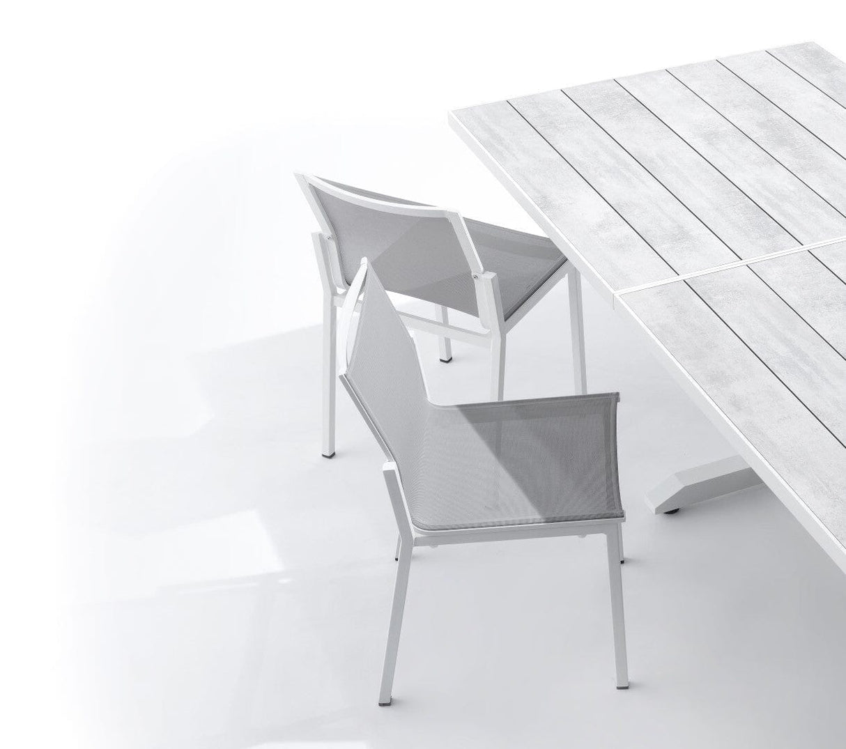 Les Jardins Amaka Chaise empilable