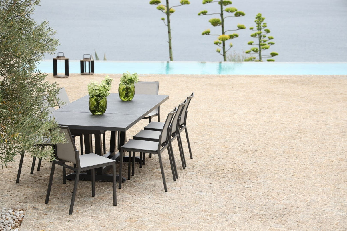 Les Jardins Amaka Lot de 3 plateaux en céramique