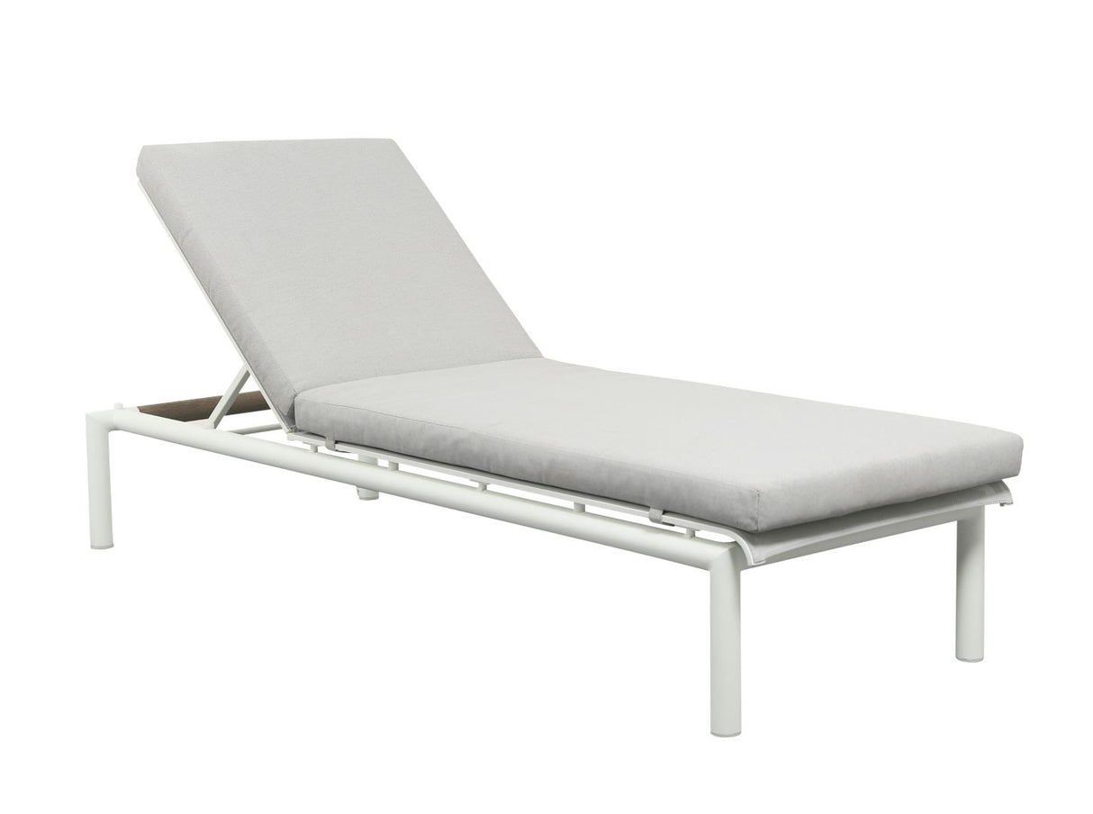 Les Jardins Bastingage Bain de soleil Structure Blanc