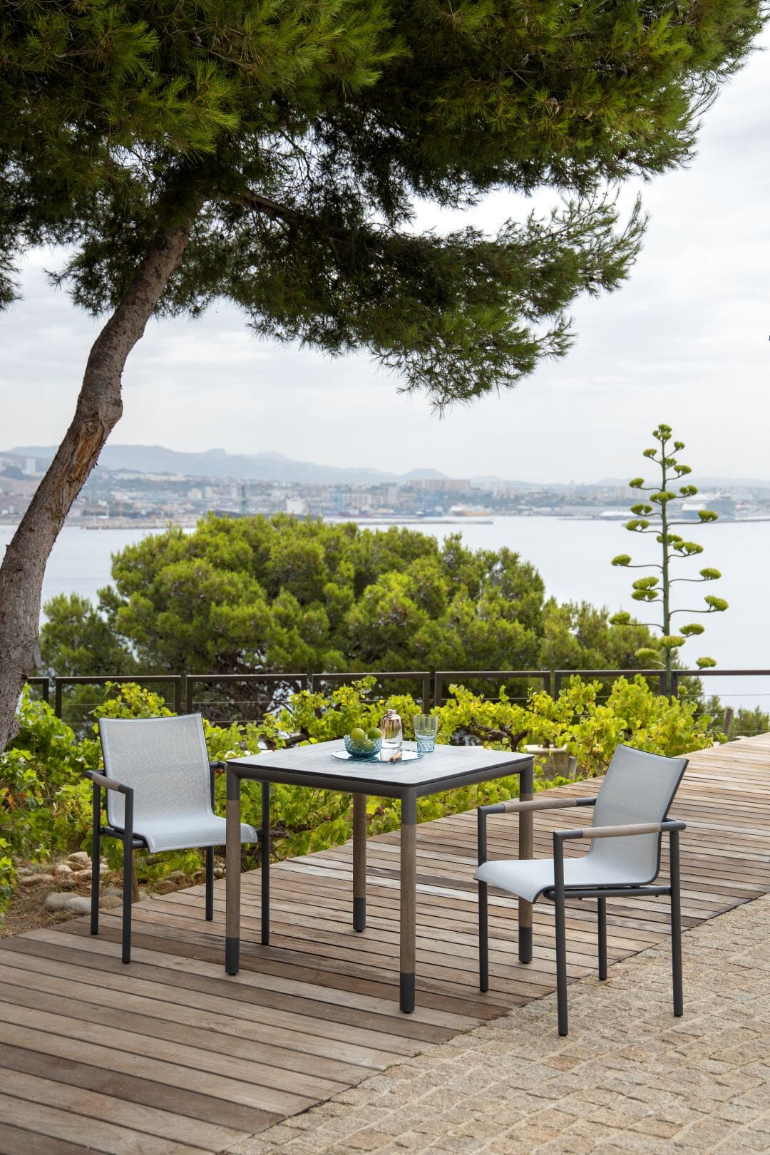 Les Jardins Bastingage Fauteuil repas