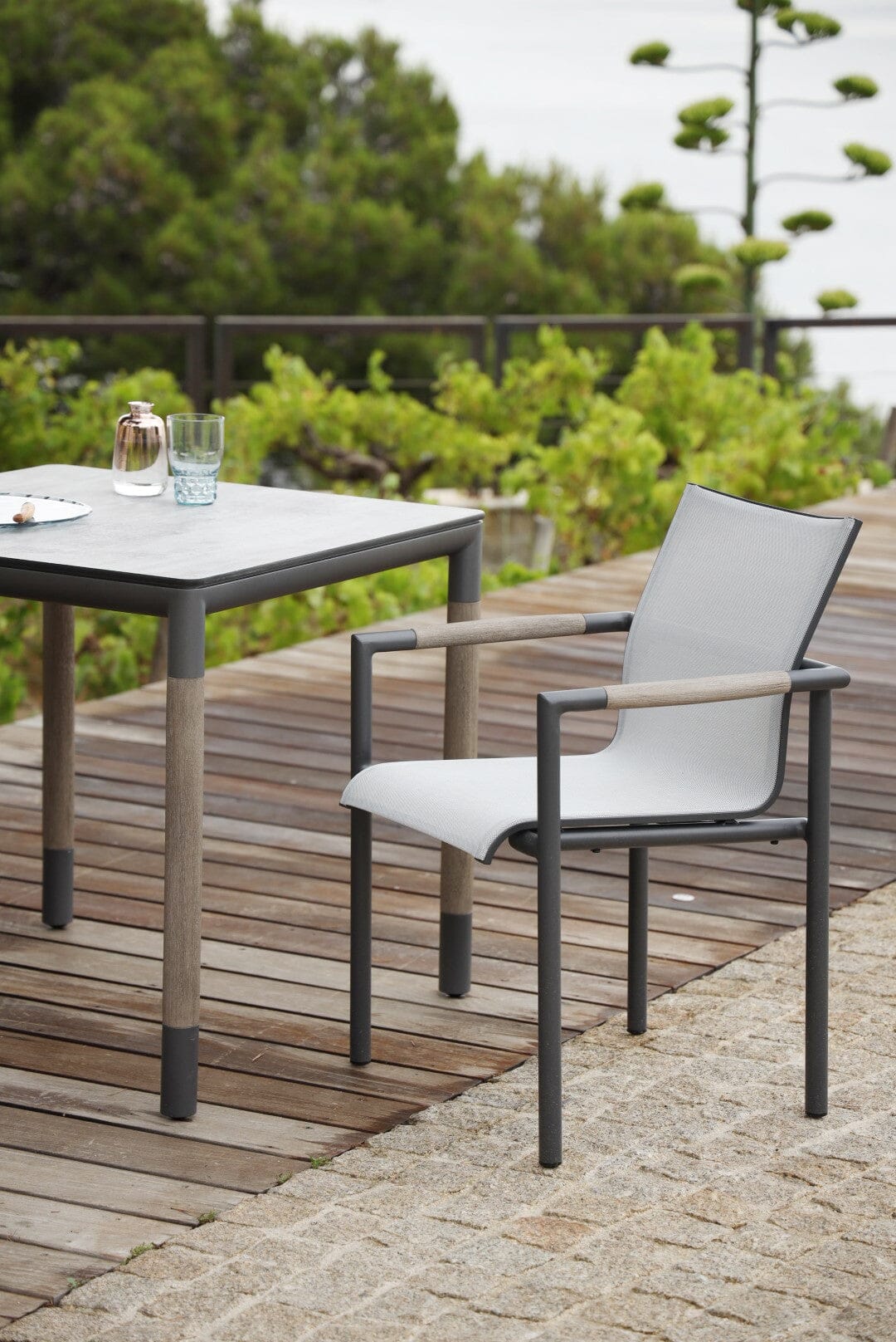 Les Jardins Bastingage Fauteuil repas