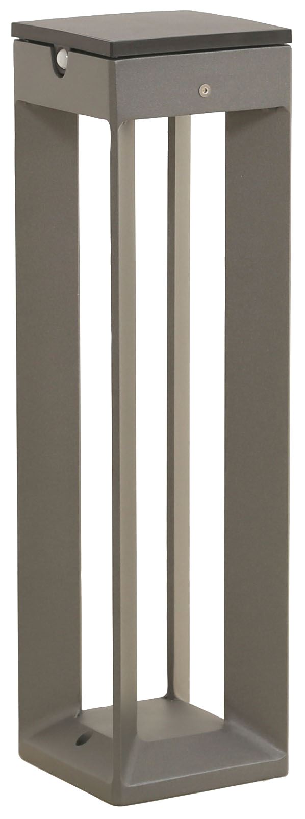 Les Jardins Blade Borne solaire petit modèle Gris espace