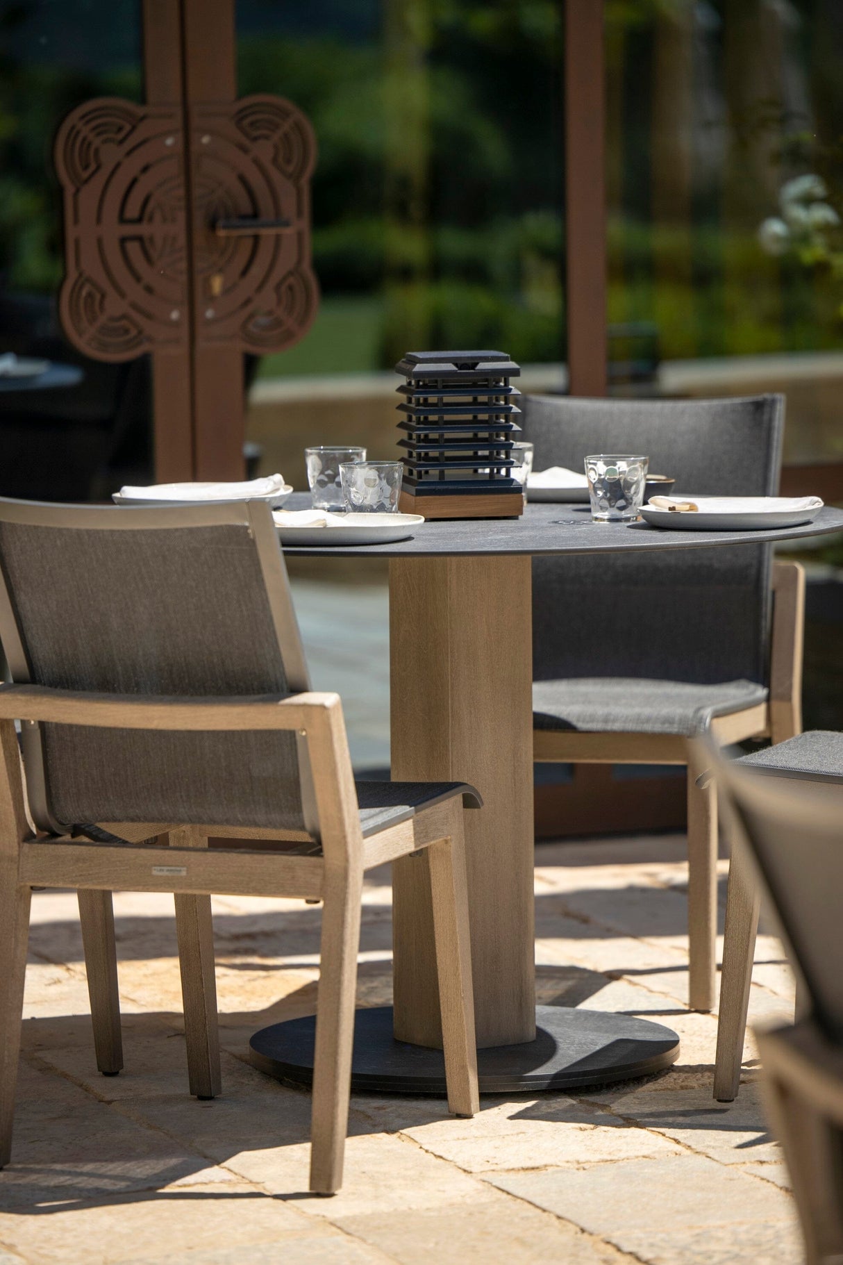 Les Jardins Copenhague Table Bistro ronde Ø110cm