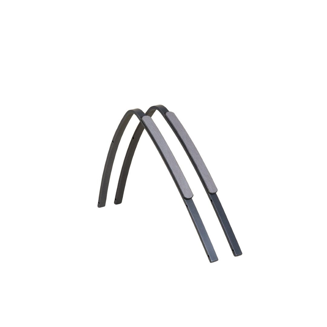 Les Jardins Jet Stream Jeu d'accoudoirs Gris espace / HPL décor Céramique grise