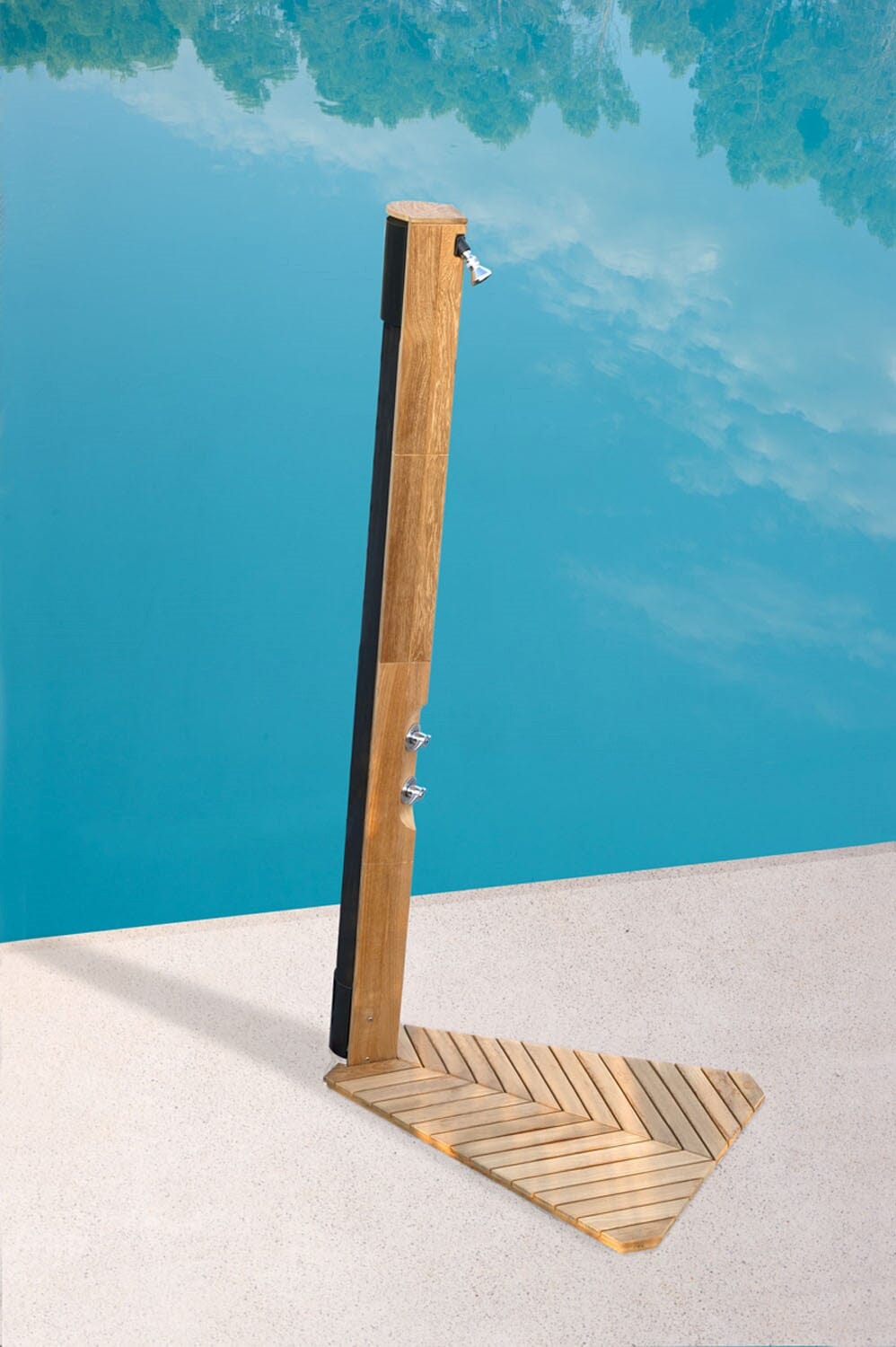 Les Jardins Odalo Structure de douche droite