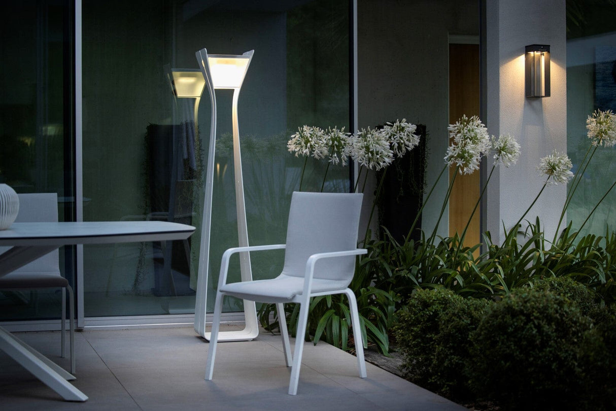 Les Jardins Osmoz Lampe solaire grand modèle Blanc