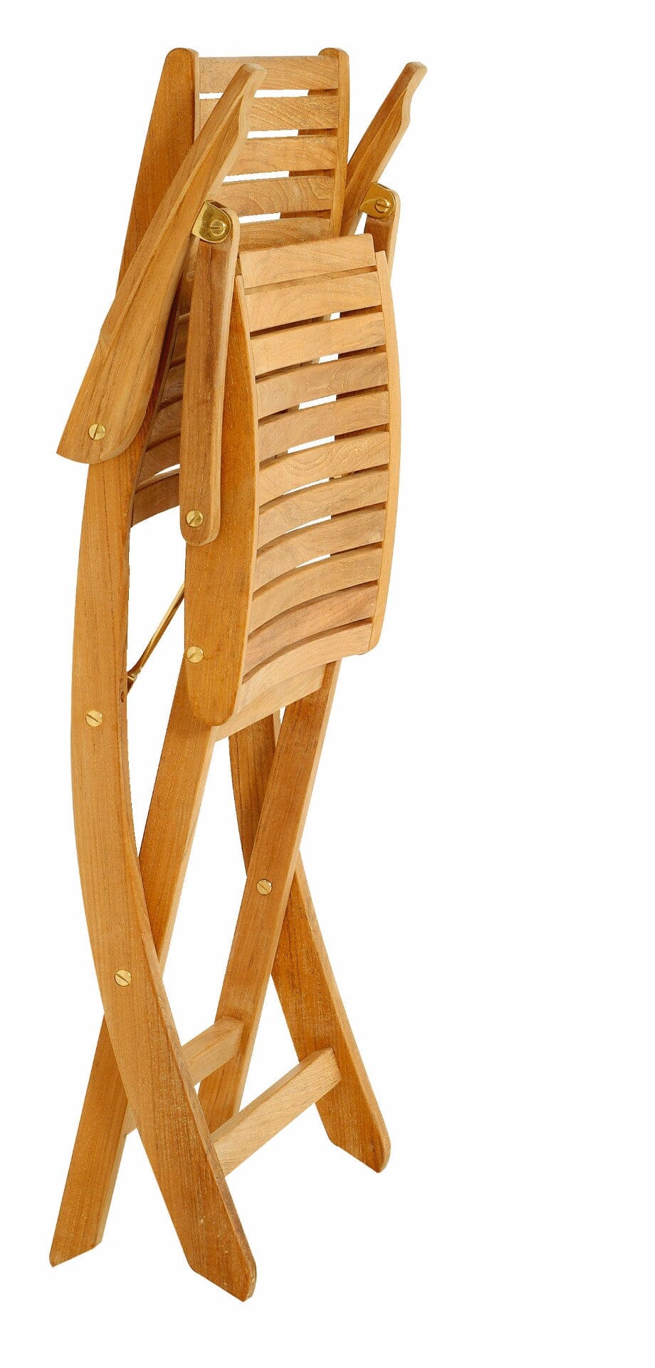 Les Jardins Sillage Chaise pliante avec lattes en teck