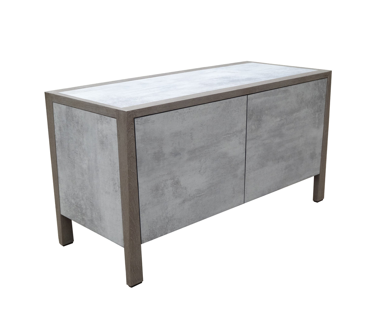 Les Jardins Skaal Buffet 130x50cm h:71cm Duratek - HPL Béton ciré