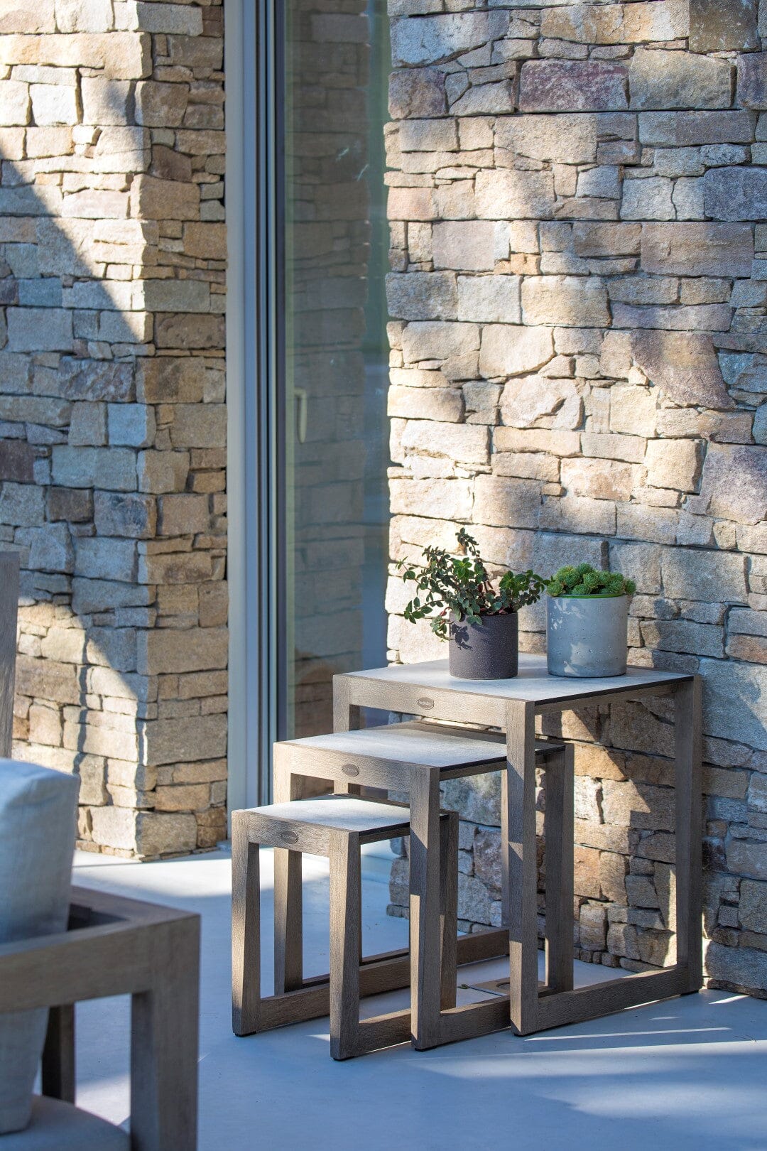 Les Jardins Skaal Lot de tables gigognes