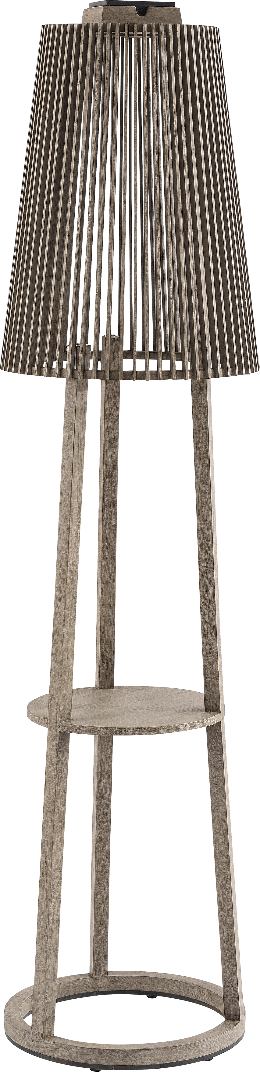 Les Jardins Tecka Lampadaire solaire Teck Duratek