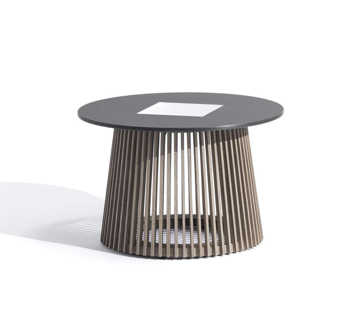 Les Jardins Tecka Table basse Ø50cm solaire h:33cm