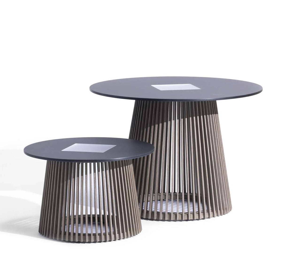 Les Jardins Tecka Table basse Ø50cm solaire h:33cm