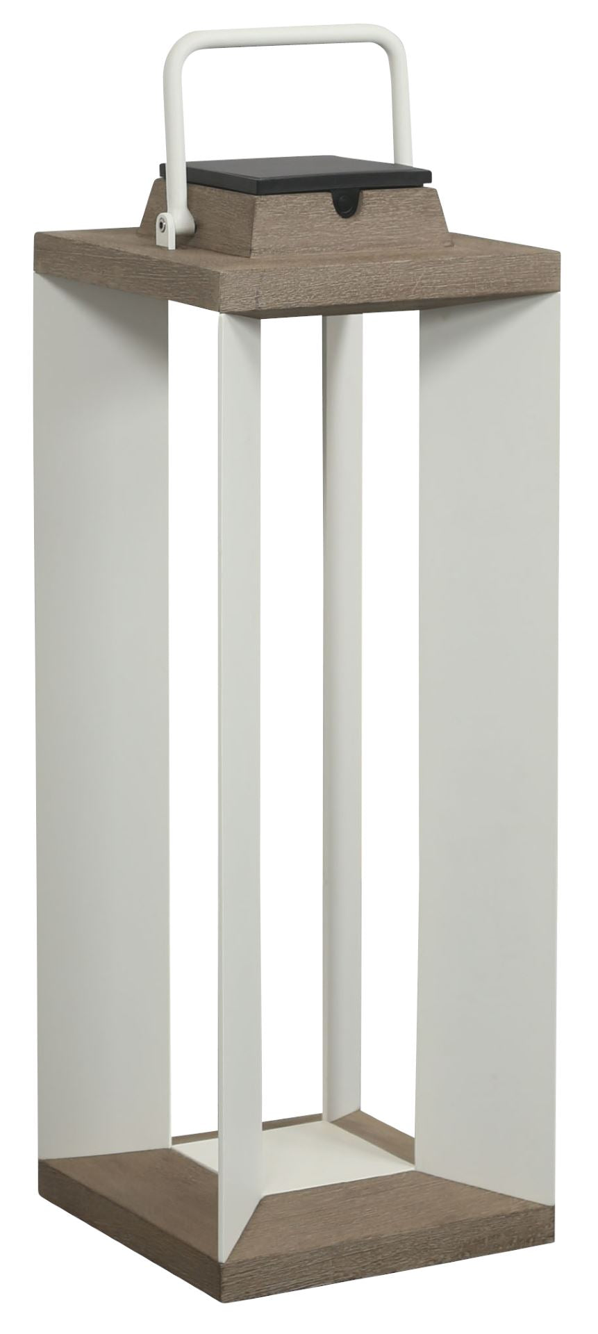 Les Jardins Teckalu Lanterne grand modèle Teck Duratek / Blanc