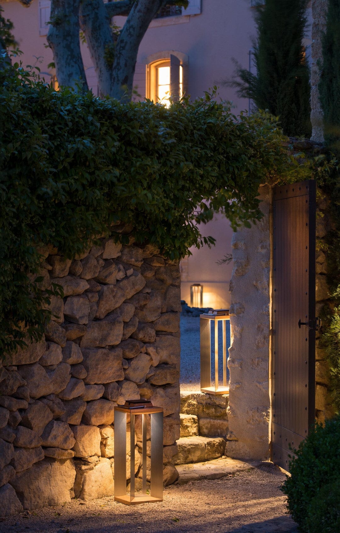 Les Jardins Teckinox Lanterne grand modèle
