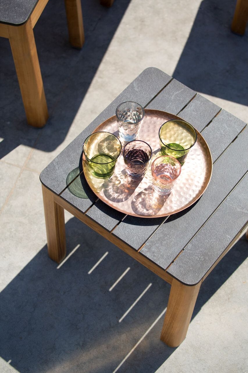 Les Jardins Tekura Table basse 45x45cm