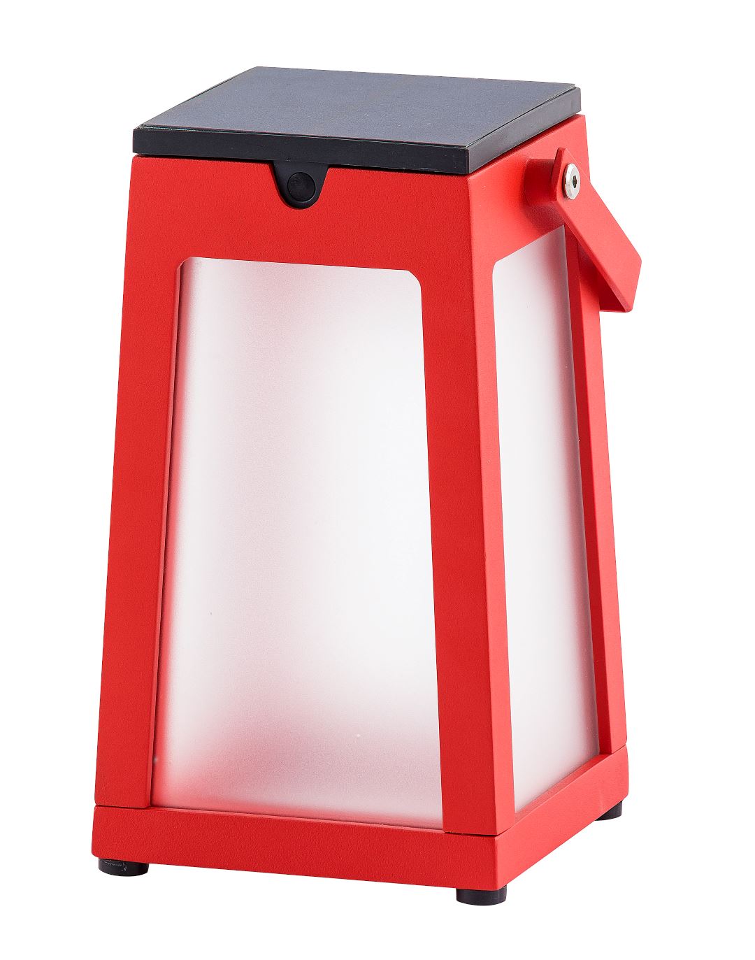 Les Jardins Tinka Lanterne solaire 300 Aluminium Rouge