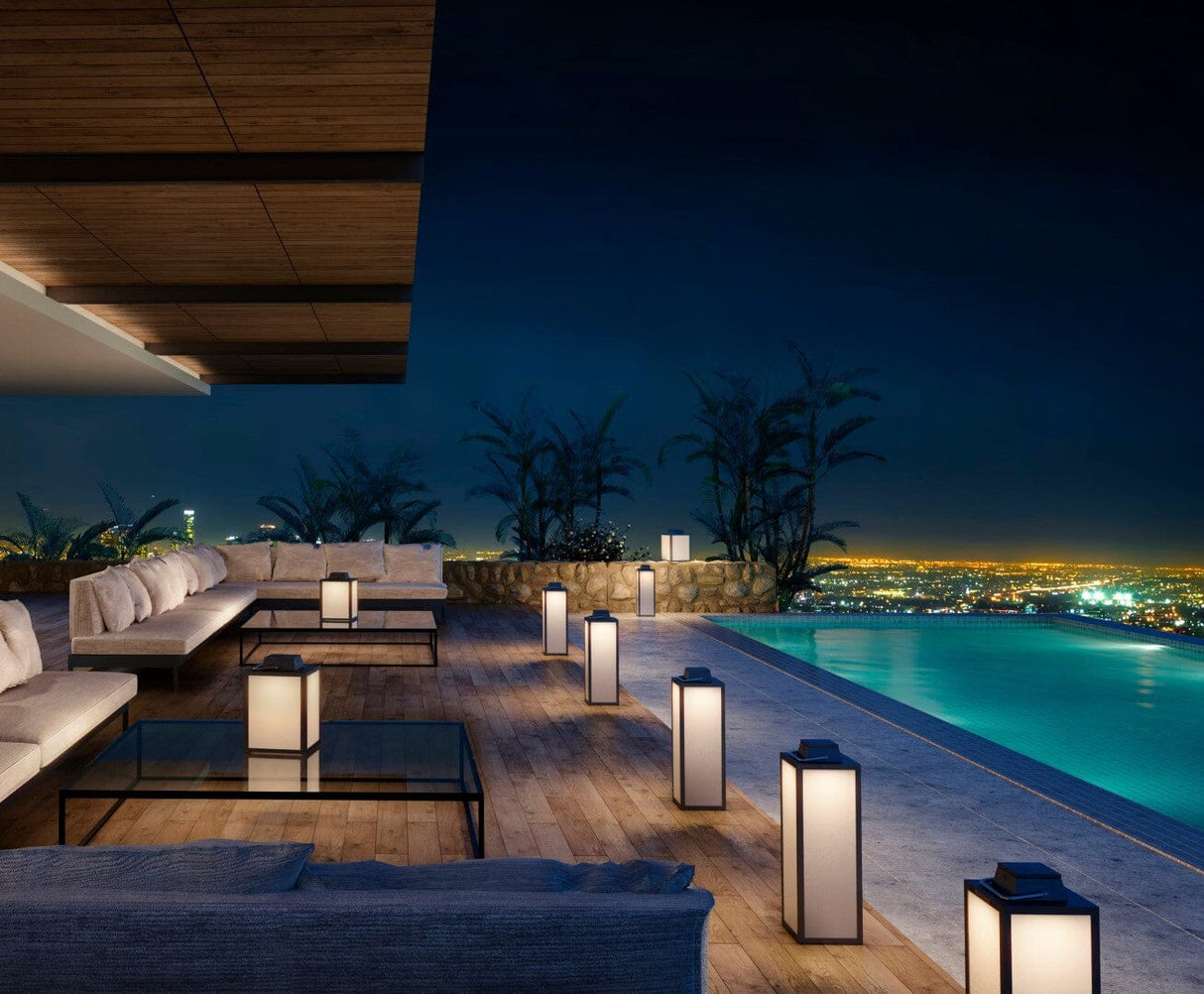 Les Jardins Tradition Lanterne alu grand modèle