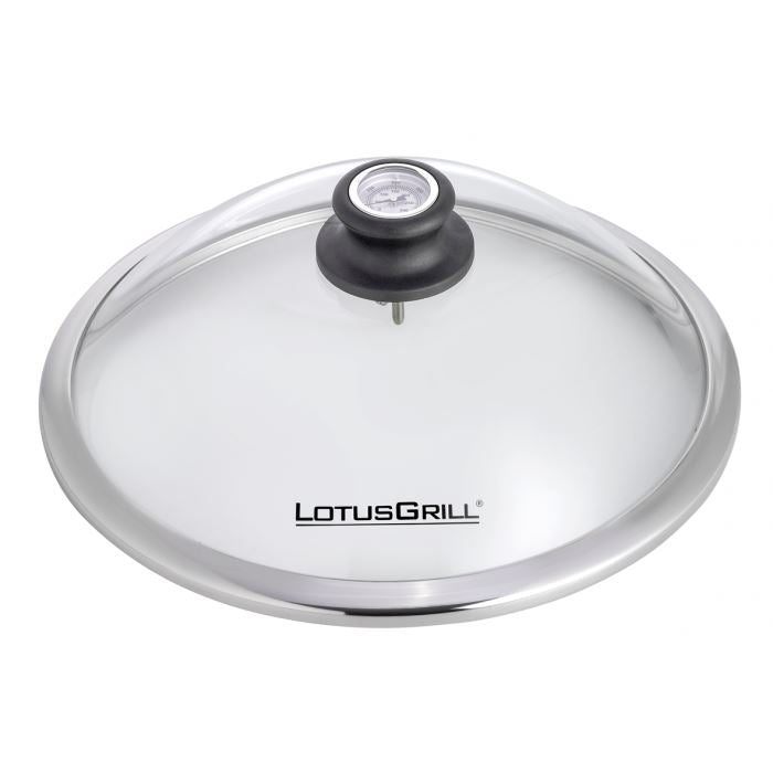 LotusGrill G280 Couvercle en verre pour Grill à charbon