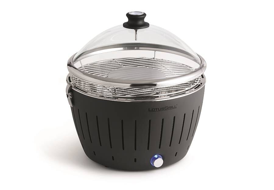 LotusGrill G340 Couvercle en verre pour Grill à charbon