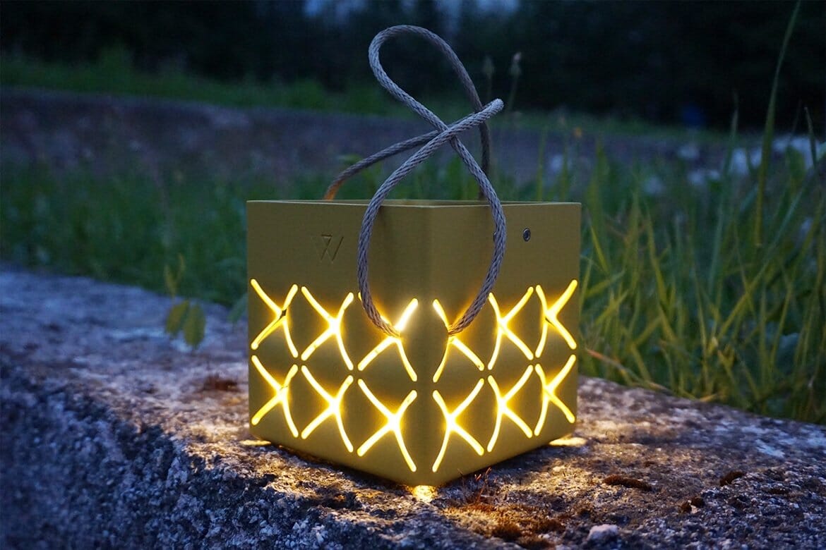 Maiori La Lampe Popup lampe solaire sans fil hybride bluetooth