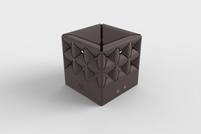 Maiori La Lampe Popup lampe solaire sans fil hybride bluetooth Café