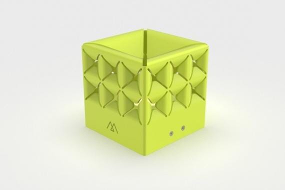 Maiori La Lampe Popup lampe solaire sans fil hybride bluetooth Lime