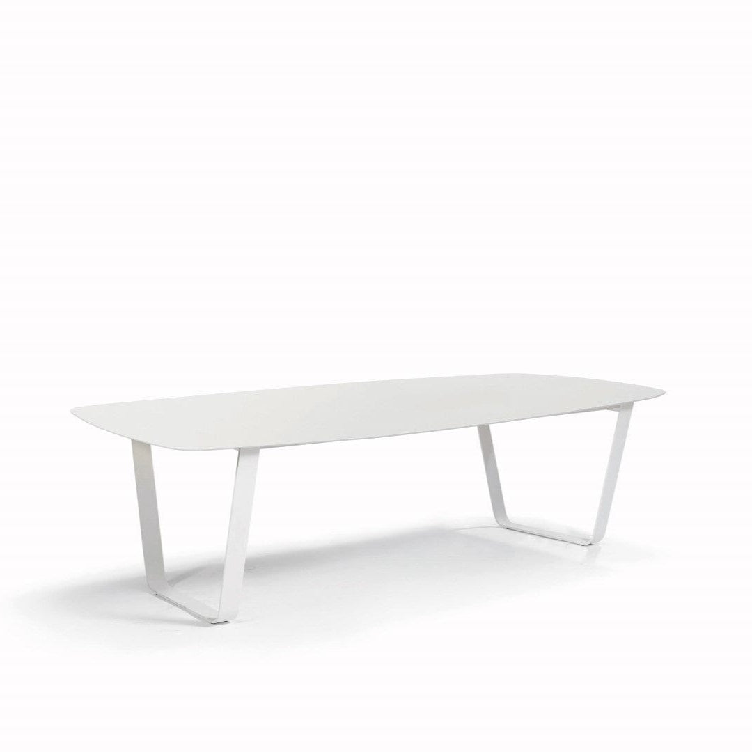 Manutti Air Table 264x118cm Hauteur: 75cm White WF08 Céramique White 6mm (6K60)