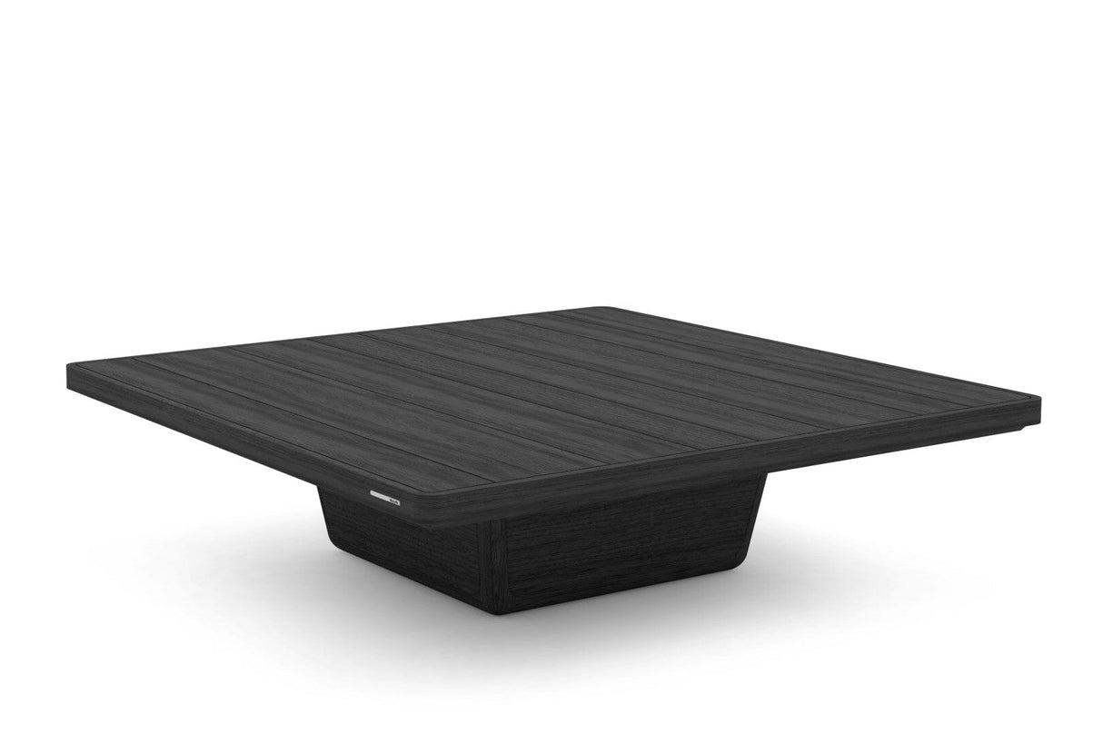 Manutti Cobi Coffee Table 113x113cm Hauteur: 30cm Teak scuro