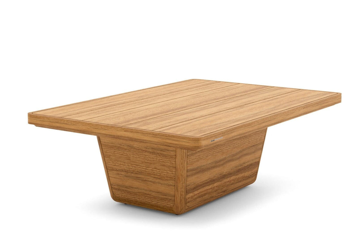 Manutti Cobi Coffee Table 113x79cm Hauteur: 37cm Teak brushed