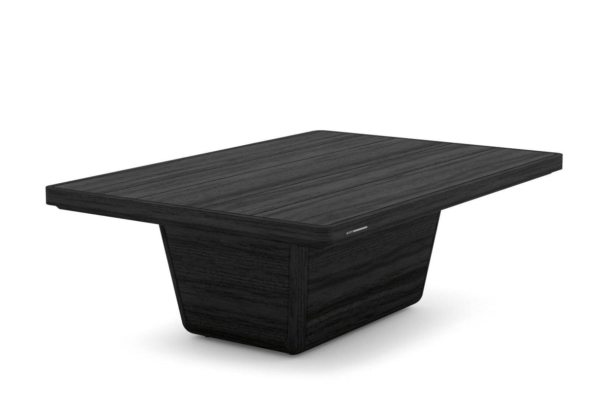 Manutti Cobi Coffee Table 113x79cm Hauteur: 37cm Teak scuro