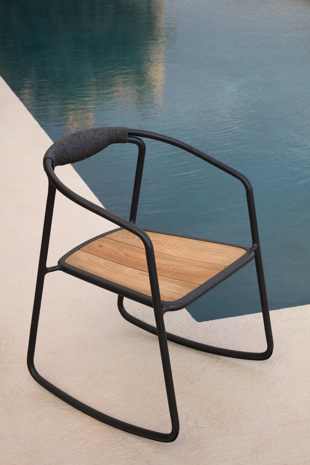Manutti Duo Rocking Chair, coussins en sus