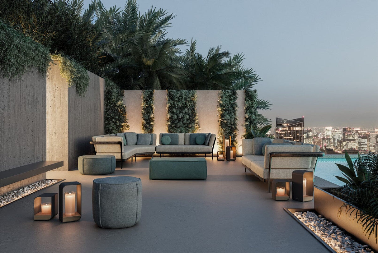 Manutti Flex Canapé 3-Seater, coussins en sus