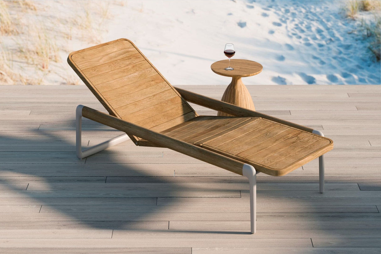 Manutti Flex Chaise longue, coussins en sus