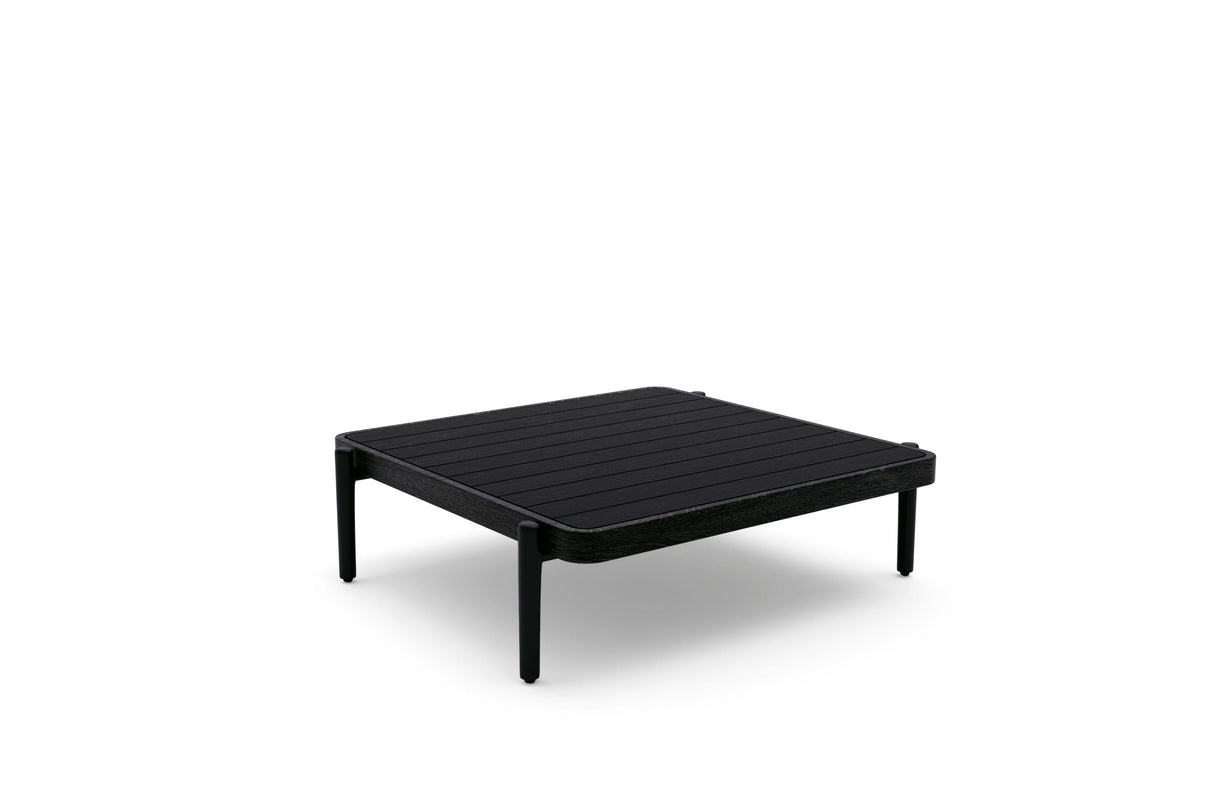 Manutti Flex Coffee Table Black AF07 - Teak nero (HFTN)