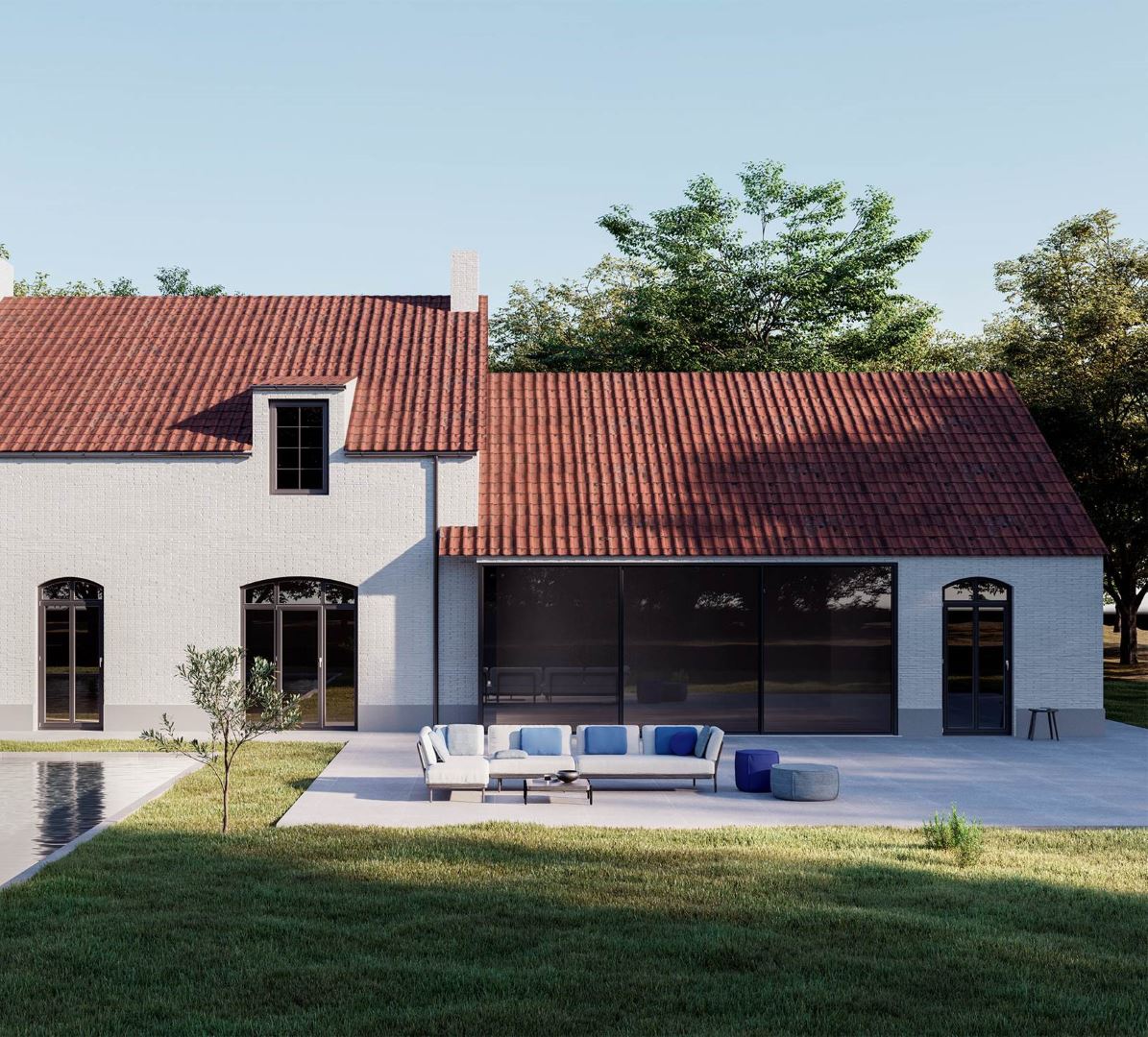 Manutti Flex Large Middle Seat, coussins en sus