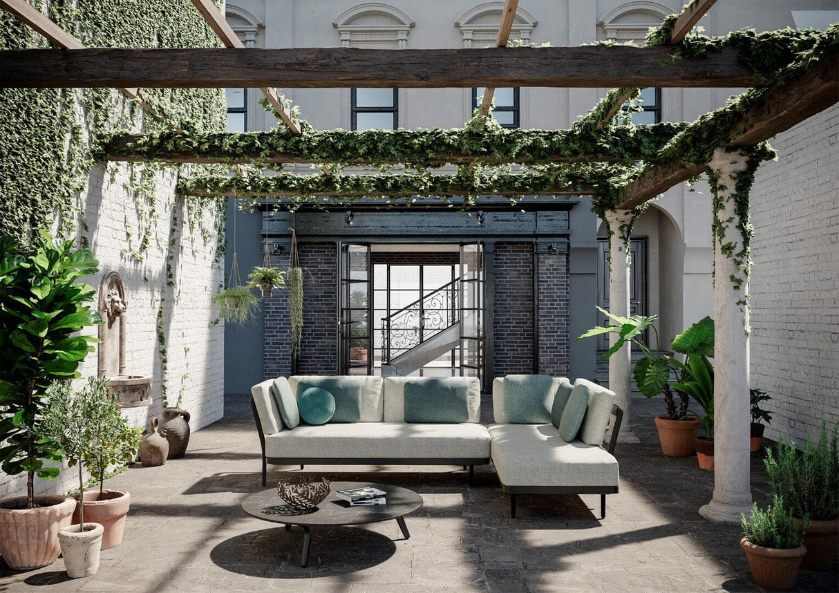 Manutti Flex Right Corner Double Seat, coussins en sus