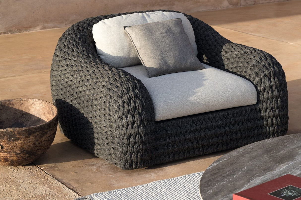 Manutti Kobo Fauteuil club 1-Seater, coussins en sus