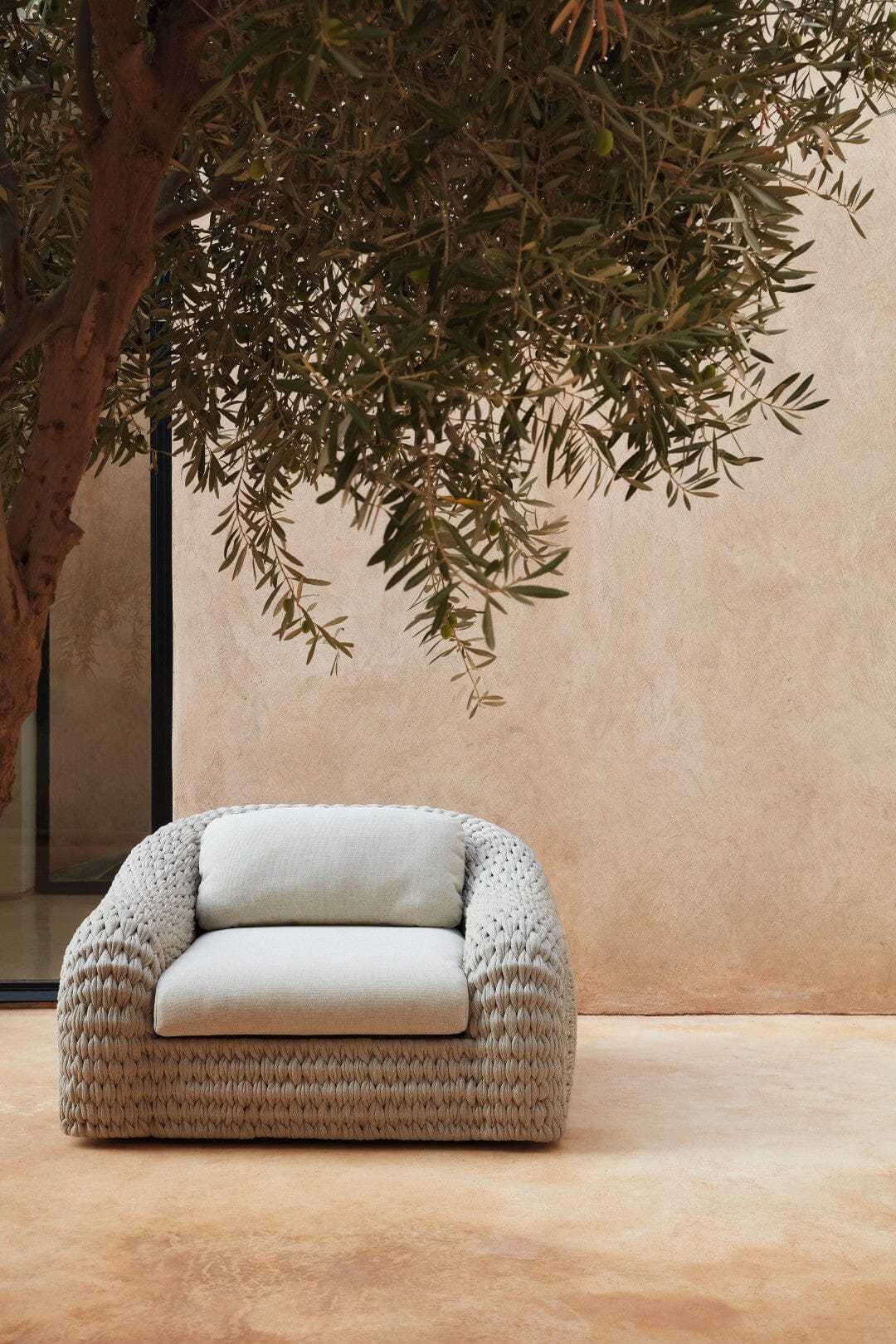 Manutti Kobo Fauteuil club 1-Seater, coussins en sus