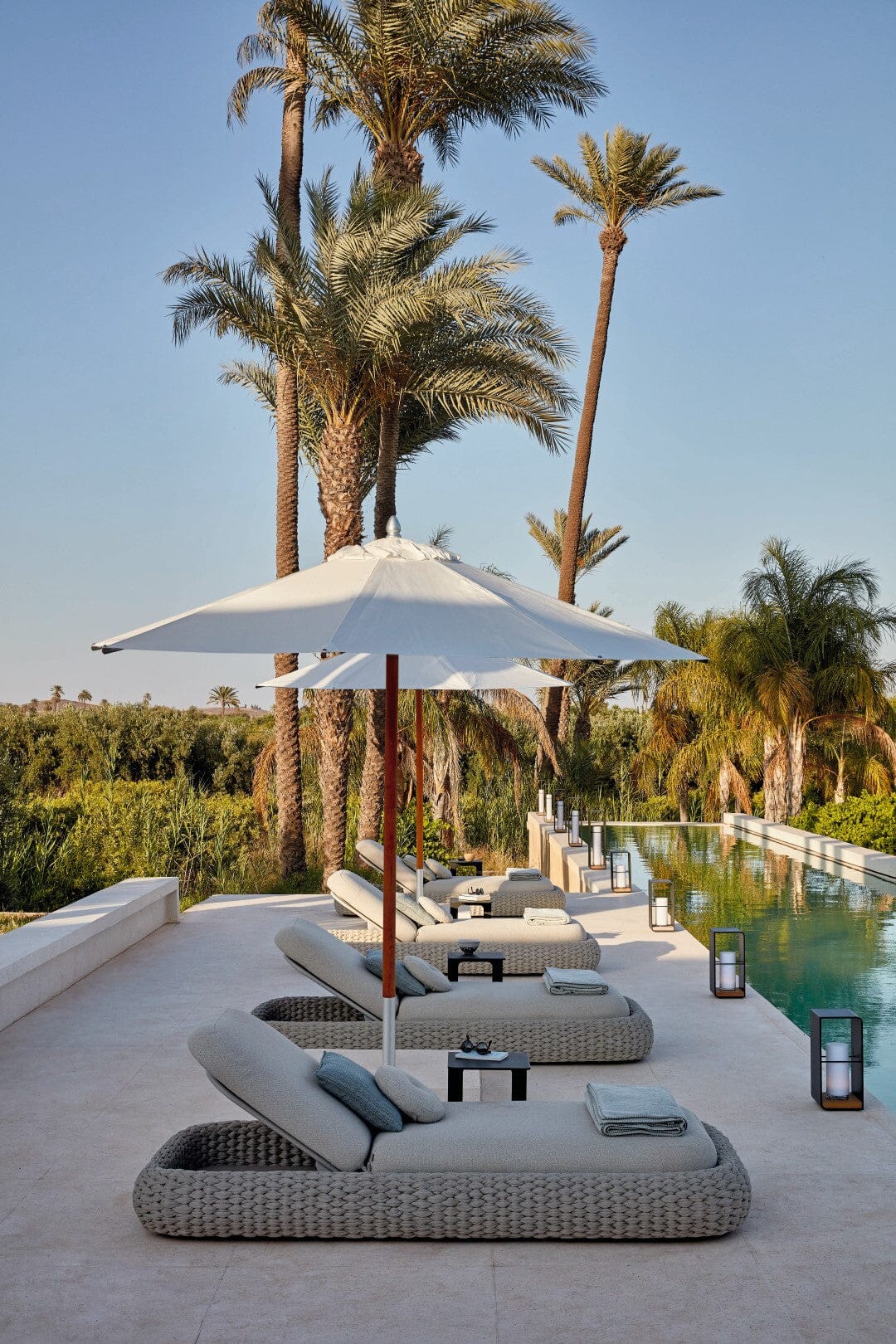 Manutti Kobo Lounger, coussins en sus