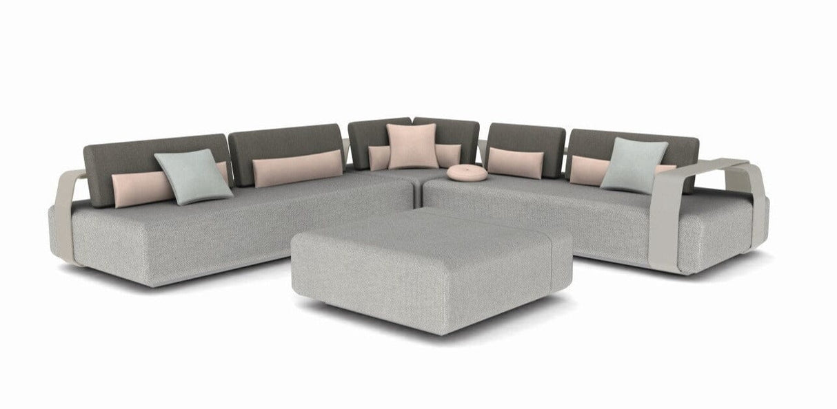 Manutti Kumo Concept 1, coussins en sus Shingle AF11