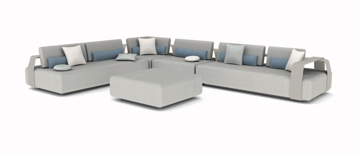 Manutti Kumo Concept 2, coussins en sus Shingle AF11