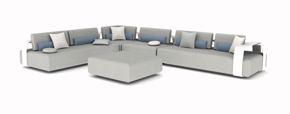 Manutti Kumo Concept 2, coussins en sus White AF08