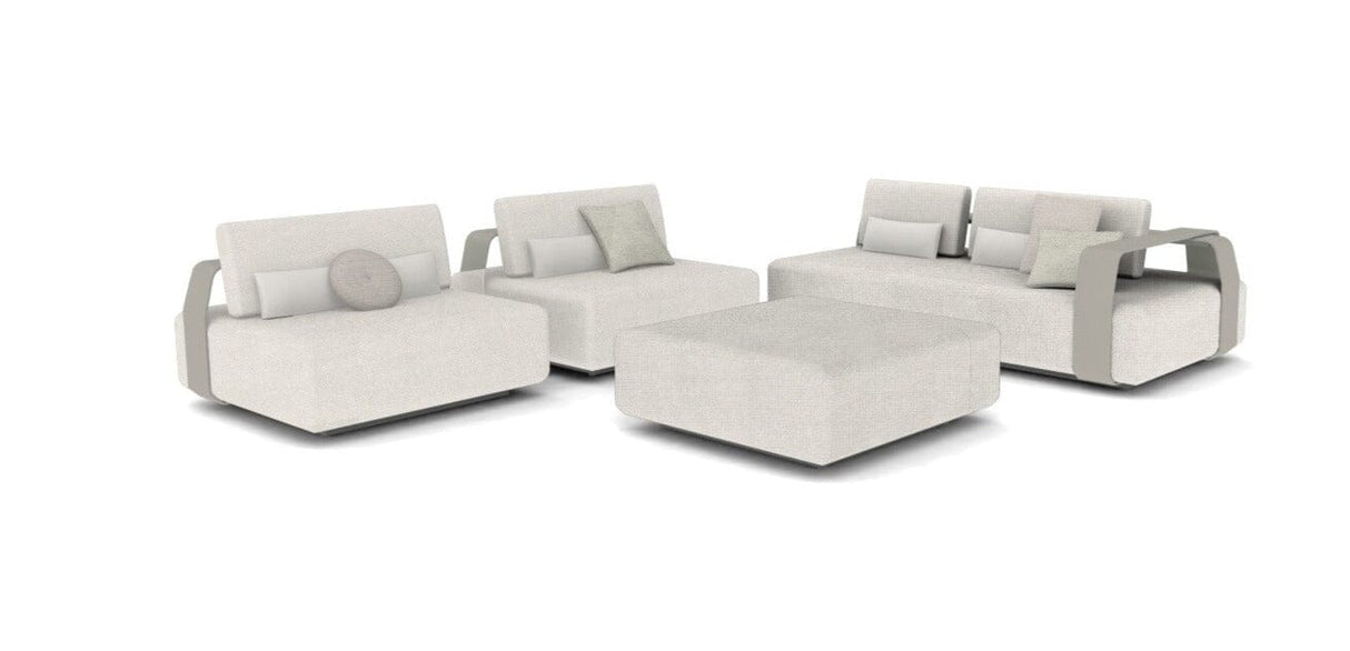 Manutti Kumo Concept 3, coussins en sus Shingle AF11