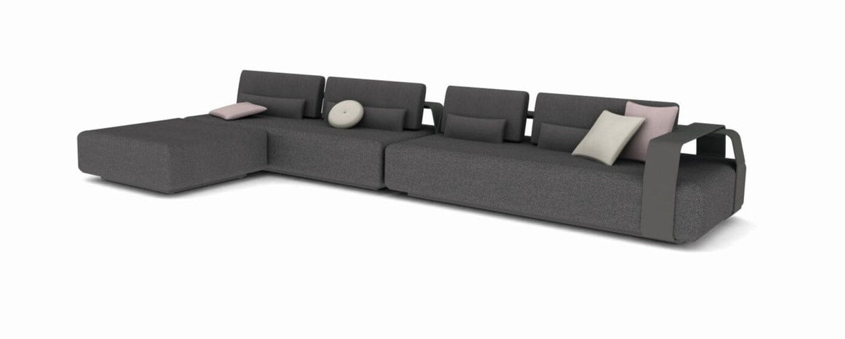 Manutti Kumo Concept 4, coussins en sus Lava AF10