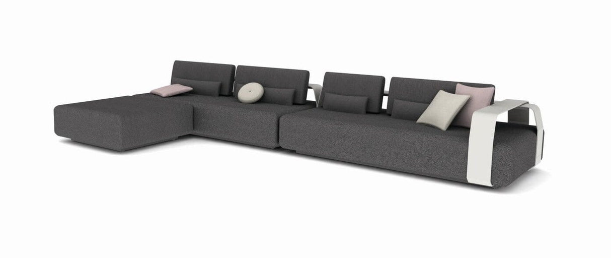 Manutti Kumo Concept 4, coussins en sus White AF08