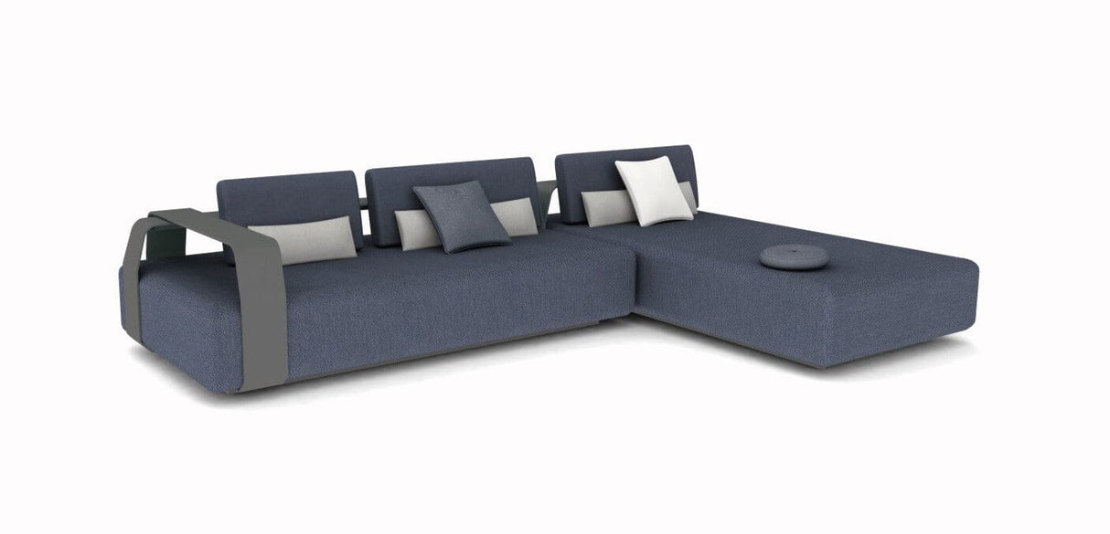 Manutti Kumo Concept 5, coussins en sus Lava AF10