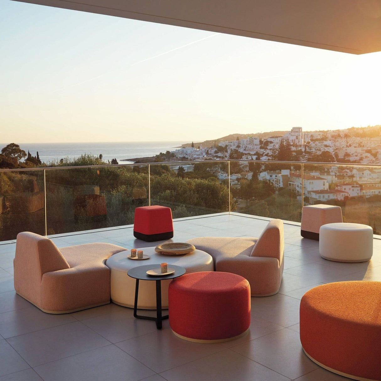 Manutti Kumo Pouf 50x50cm H:49cm