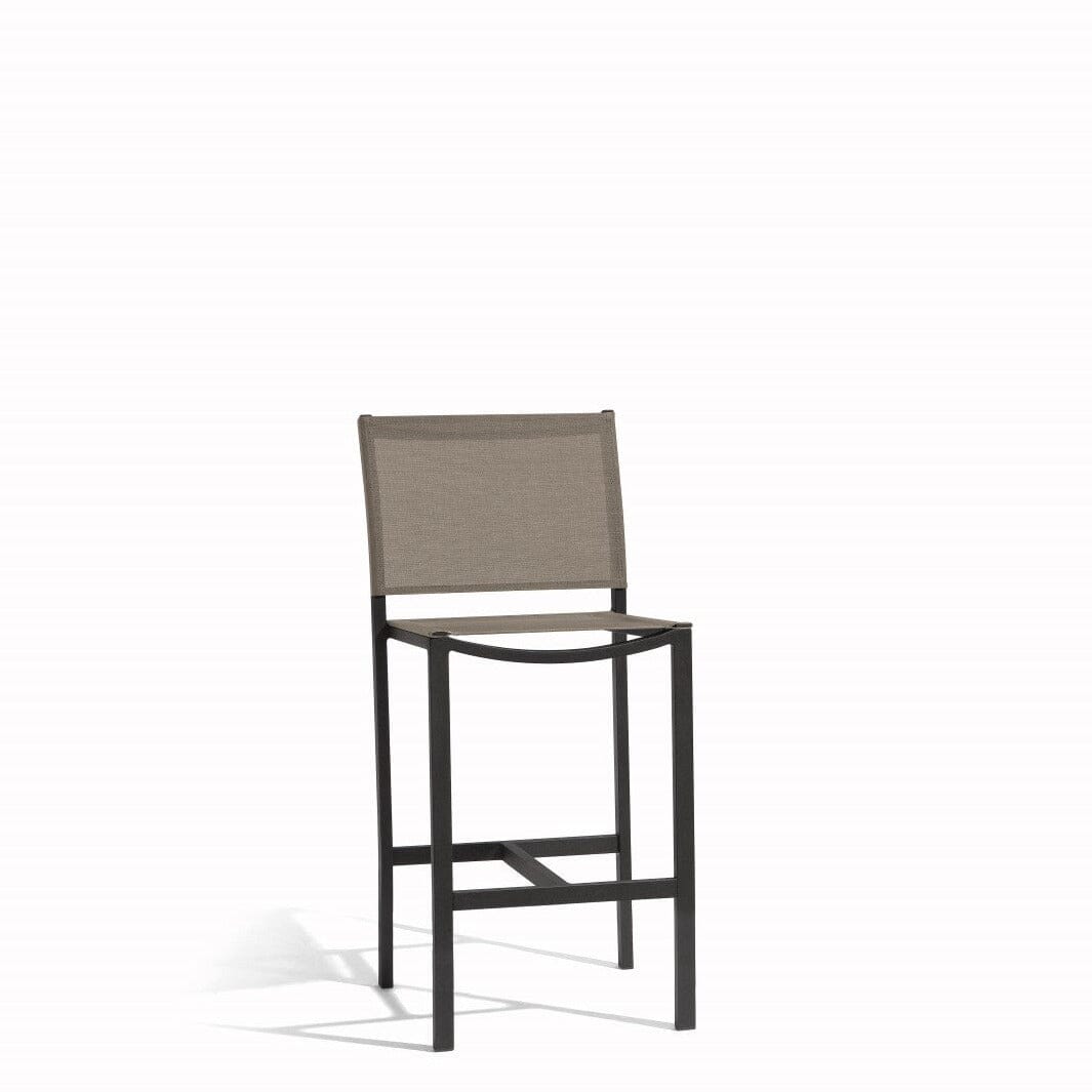 Manutti Latona Barstool 60 Lava AF10 - Textiles mocca (T010)